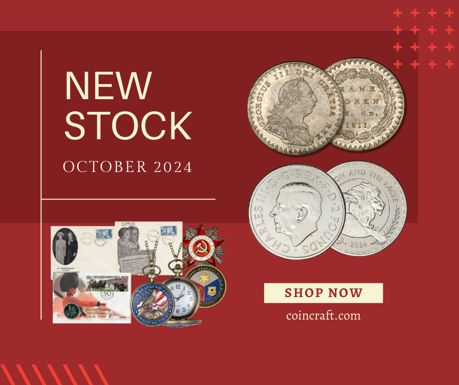 New Stock October 2024 - Coincraft